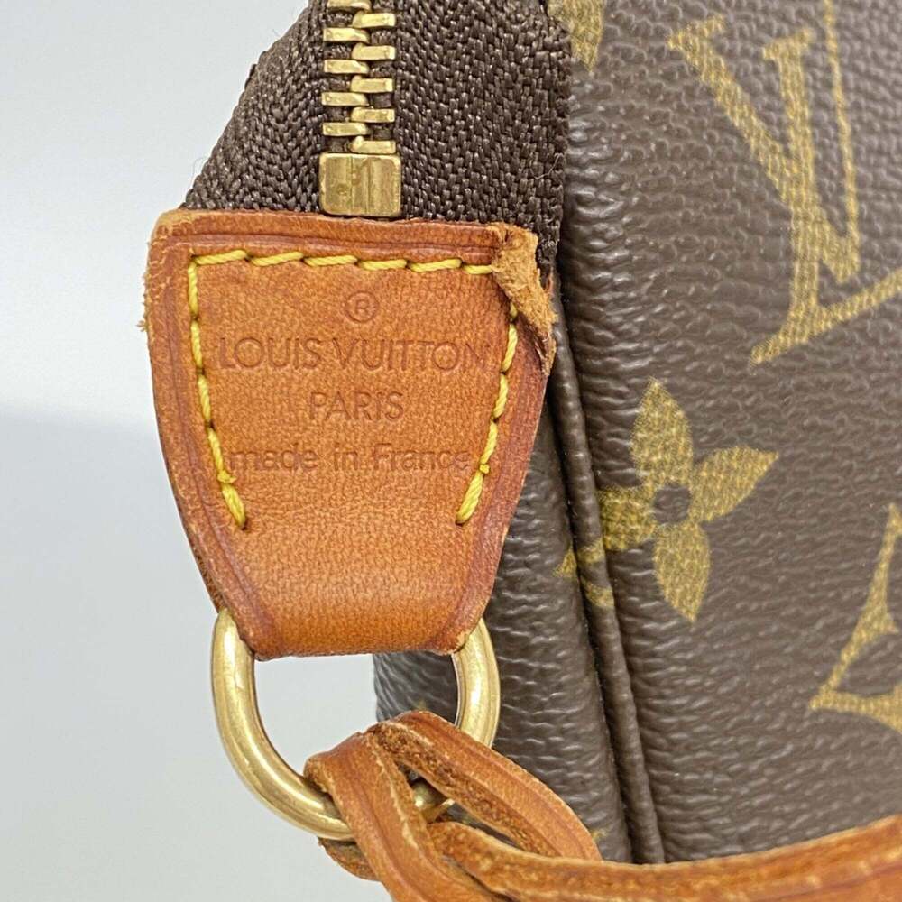LOUIS VUITTON Brown Monogram Pochette Pouch - Picture 5 of 9